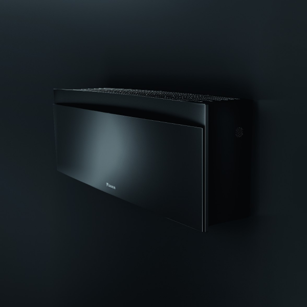 Aparat de aer condiţionat Daikin Emura FTXJ20B + RXJ20A - 7000 BTU,  tehnologie inverter, negru mat, adaptor wi-fi inclus - imagine 2